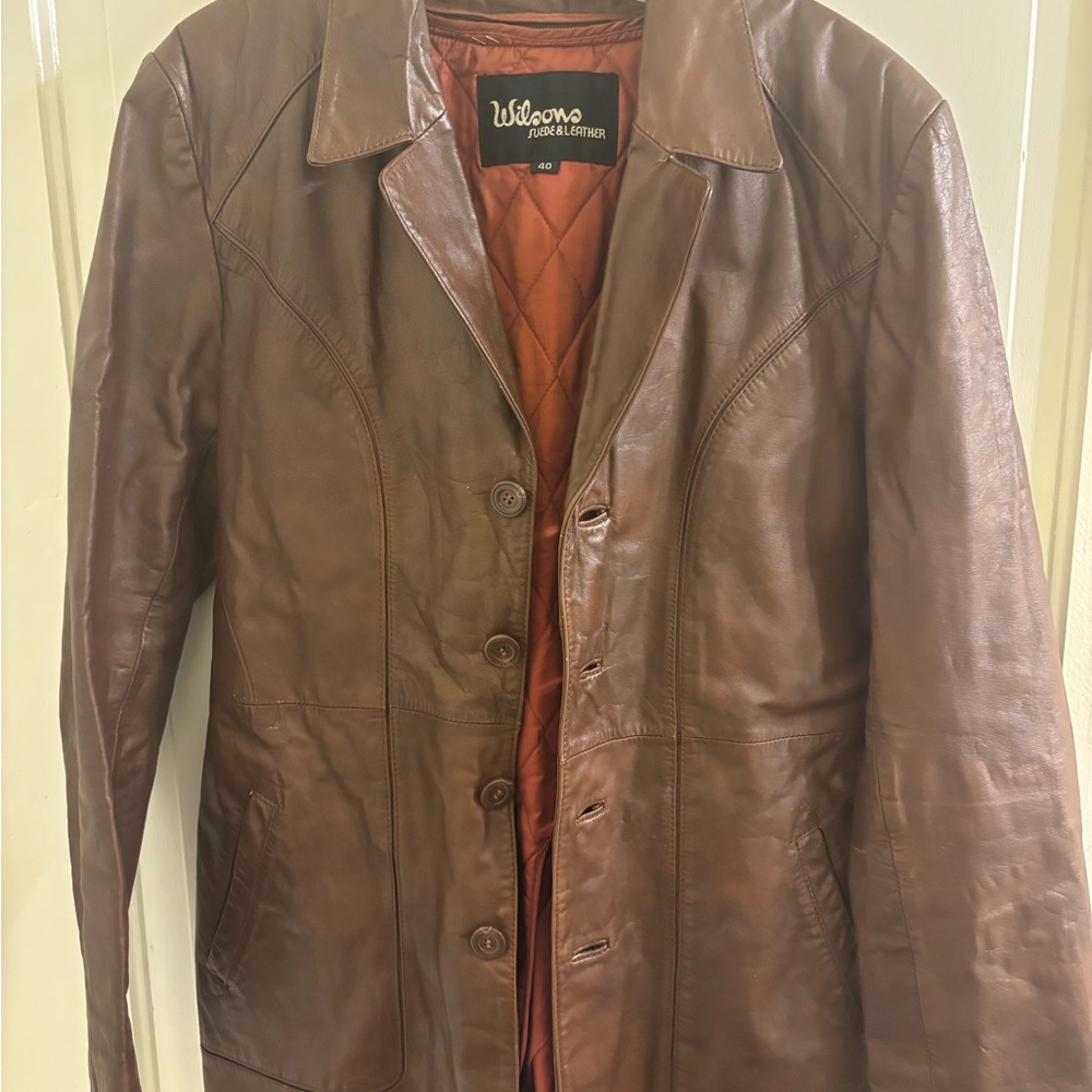 Wilsons Leather Brown Jacket